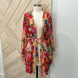 Print Kimono Wrap